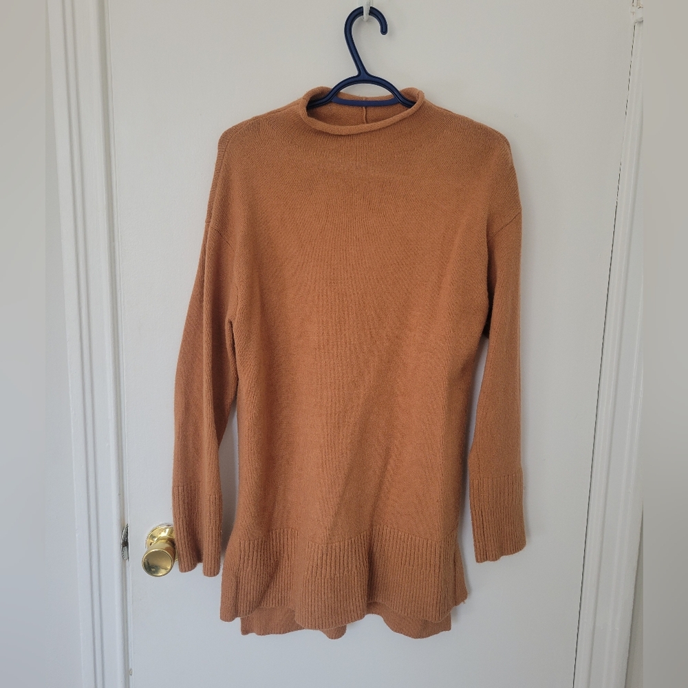 Women's Tan Moth Sweater Tunic
